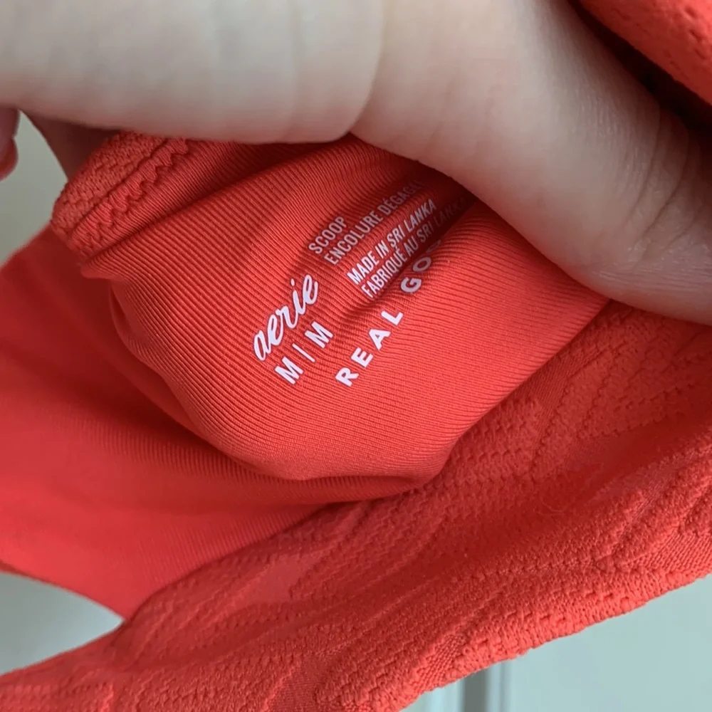 Aerie Orange Bikini Top - Picture 2 of 3